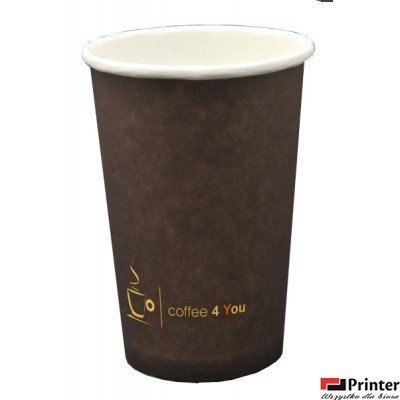 Kubek papierowy 100ml z nadr.COFFEE 4 YOU (100) 221.006