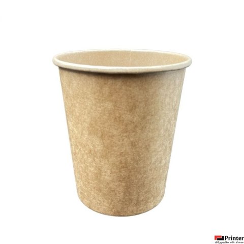 Kubek papierowy KRAFT 250ml brązowy (100) 27253 Kubek papierowy KRAFT 250ml brązowy (100) 27253