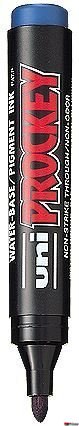Marker permanentny UNI PM-122 okrągły niebieski PROCKEY Marker permanentny UNI PM-122 okrągły niebieski PROCKEY