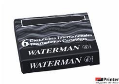 Naboje INTERNATIONAL (6 szt) czarny S0110940 WATERMAN