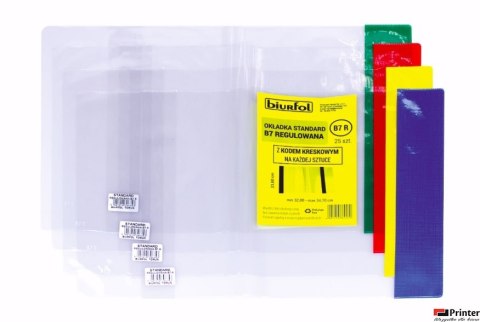 Okładka standard S5 - 265 regulowana (25) z kod. na szt. OZK-51 BIURFOL Okładka standard S5 - 265 regulowana (25) z kod. na szt. OZK-51 BIURFOL
