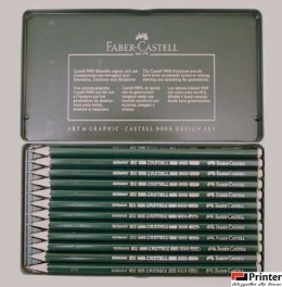 Ołówek CASTELL 9000 DESIGN SET 12 sztuk 119064 FABER CASTEL