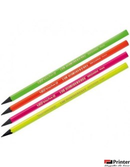 Ołówek EVOLUTION FLUO bez gumki 940757 BIC