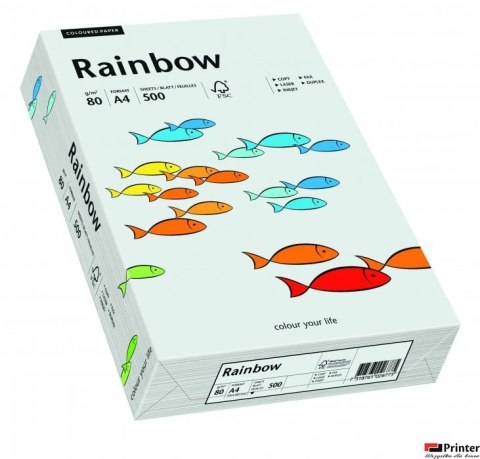 Papier xero kolorowy RAINBOW jasnoszary R93 88042783 Papier xero kolorowy RAINBOW jasnoszary R93 88042783
