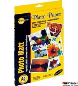 Papier fotograficzny matowy 4M140, 140 g/m, A4 50 arkuszy YELLOW ONE 150-1178