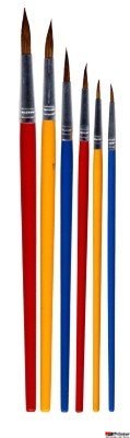 Pędzle 252B okrągłe 6 szt. rozm. 2-12, 6 szt. GRAND 170-1421 Pędzle 252B okrągłe 6 szt. rozm. 2-12, 6 szt. GRAND 170-1421