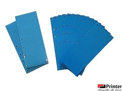 Przekładki do segregatora, separator kartonowy maxi 1/3 A4, 100 szt, niebieski WARTA 1824-990-025 Przekładki do segregatora, separator kartonowy maxi 1/3 A4, 100 szt, niebieski WARTA 1824-990-025