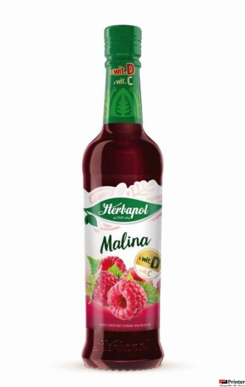 Syrop HERBAPOL Owocowa Spiżarnia Malina 420ml