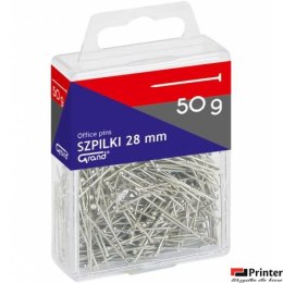 Szpilki 50g, plastikowe opakowanie GRAND 110-1638