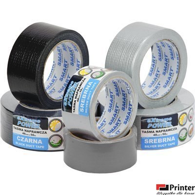 Taśma naprawcza DUCT TAPE 48mm x 50m SILVER/srebrna EXTREME POWER SMART 5070 Taśma naprawcza DUCT TAPE 48mm x 50m SILVER/srebrna EXTREME POWER SMART 5070