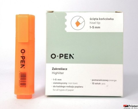 Zakreślacz pomarańczowy DH106 OPEN Zakreślacz pomarańczowy DH106 OPEN