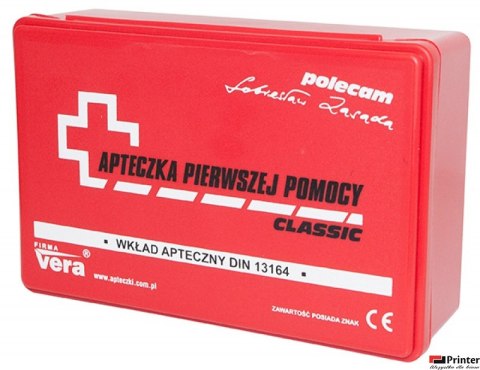 Apteczka uniwersalna , w pudełku, VERA DIN 13164 CERVA Apteczka uniwersalna , w pudełku, VERA DIN 13164 CERVA