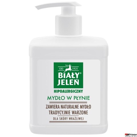 BIAŁY JELEŃ Mydło w płynie z dozownikiem 500ml 5597 BIAŁY JELEŃ Mydło w płynie z dozownikiem 500ml 5597