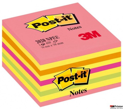 Bloczek 3M POST-IT 2028-NP 76x76mm różowy 450k FT510093204 Bloczek 3M POST-IT 2028-NP 76x76mm różowy 450k FT510093204