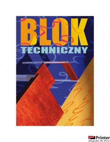 Blok techniczny A3 10k KRESKA Blok techniczny A3 10k KRESKA