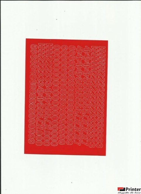 CYFRY samop. 1cm (8) czarne ARTDRUK CYFRY samop. 1cm (8) czarne ARTDRUK