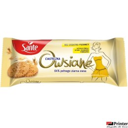 Ciasteczka SANTE owsiane naturalne 138g