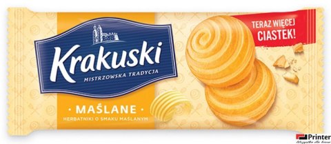 Ciastka BAHLSEN KRAKUSKI MAŚLANE 201g Ciastka BAHLSEN KRAKUSKI MAŚLANE 201g