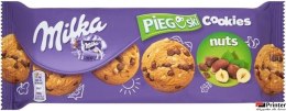 Ciastka MILKA Pieguski 135g Czekolada i orzechy CHOCO COOKIE NUT