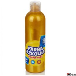 Farba szkolna Astra 250 ml - metaliczna złota, 301217033