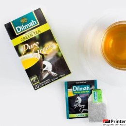 Herbata DILMAH PURE GREEN TEA (20 kopert) 1,5g zielona