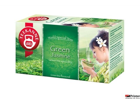 Herbata TEEKANNE GREEN TEA JAŚMIN 20t zielona Herbata TEEKANNE GREEN TEA JAŚMIN 20t zielona