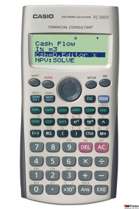 Kalkulator CASIO FC-100V-S (X) Kalkulator CASIO FC-100V-S (X)