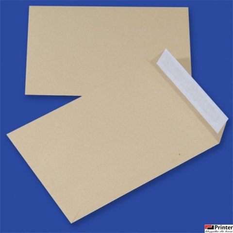 Koperty C4 HK brązowe 90g (25szt.) NC samoklejące z paskiem 31633020/25 Koperty C4 HK brązowe 90g (25szt.) NC samoklejące z paskiem 31633020/25