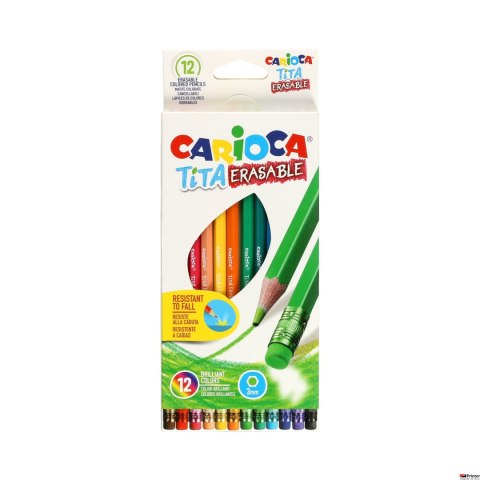 Kredki ołówkowe CARIOCA 12 kolorów 170-2302 Kredki ołówkowe CARIOCA 12 kolorów 170-2302
