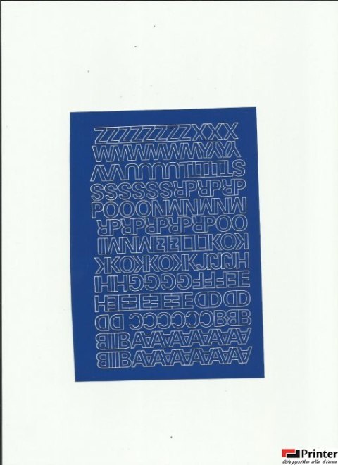 LITERY samop. 1cm (8) czarne ARTDRUK LITERY samop. 1cm (8) czarne ARTDRUK