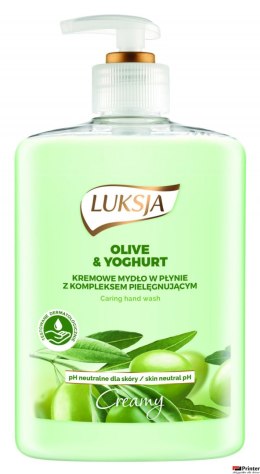 LUKSJA Mydło w płynie z dozownikiem 500 ml OLIVE&YOGHURT 8902