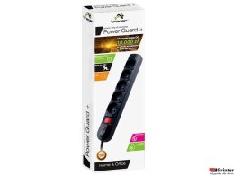 Listwa zasilająca TRACER PowerGuard TRL015B 5 gniazd 5m czarny TRALIS30408
