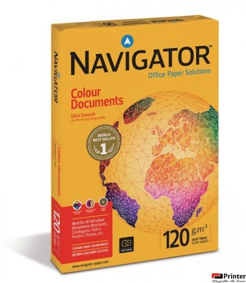 Papier xero A4 120g NAVIGATOR Colour Documents Papier xero A4 120g NAVIGATOR Colour Documents