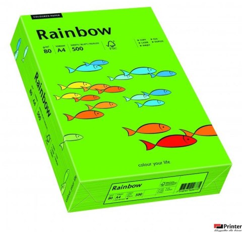 Papier xero kolorowy RAINBOW ciemnozielony R78 88042673 Papier xero kolorowy RAINBOW ciemnozielony R78 88042673