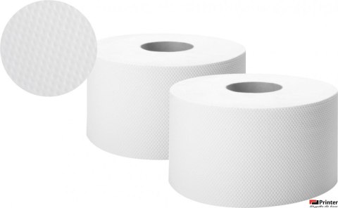 Papier toaletowy JUMBO COMFORT 270065 2 warstwy 120m biały makulatura PUFFO Papier toaletowy JUMBO COMFORT 270065 2 warstwy 120m biały makulatura PUFFO