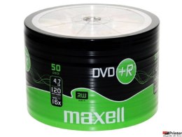 Płyta MAXELL DVD+R 4.7GB 16x (50szt) SP shrink, bulk 275736