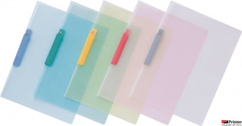 Skoroszyt z klipsem zaciskowym, format A4 transparentny DCB14-T PENTEL Skoroszyt z klipsem zaciskowym, format A4 transparentny DCB14-T PENTEL