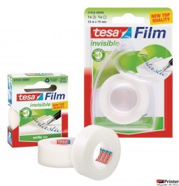 Taśma biurowa TESAfilm INVISIBLE 19x33m+Dyspenser Easy Cut 57414-00005