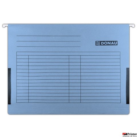 Teczak zaw.A4 niebi.z boczkami płóciennymi 7420905-10 DONAU Teczak zaw.A4 niebi.z boczkami płóciennymi 7420905-10 DONAU