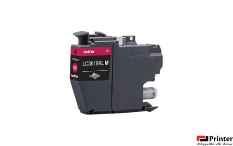 Tusz BROTHER (LC3619XLM) purpurowy 1500str Tusz BROTHER (LC3619XLM) purpurowy 1500str