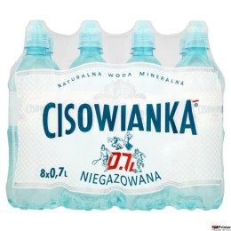 Woda CISOWIANKA 0.7l niegazowana SPORT zgrzewka 8 szt.