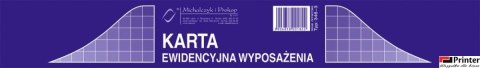 346-3 Druk KEW Karta ewid.wypo wyposażenia(50) MICHALCZYK i PROKO 346-3 Druk KEW Karta ewid.wypo wyposażenia(50) MICHALCZYK i PROKO