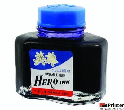 Atrament HERO, niebieski, pojemność 50 ml 160-1003 Atrament HERO, niebieski, pojemność 50 ml 160-1003