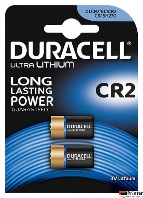 Bateria FOTO CR2 Ultra M3 (2szt) B2 DURACELL 4540105 Bateria FOTO CR2 Ultra M3 (2szt) B2 DURACELL 4540105