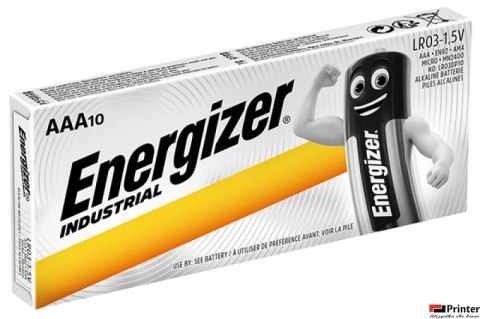Bateria alkaliczna ENERGIZER INDUSTRIAL LR3/AAA (10szt) Bateria alkaliczna ENERGIZER INDUSTRIAL LR3/AAA (10szt)