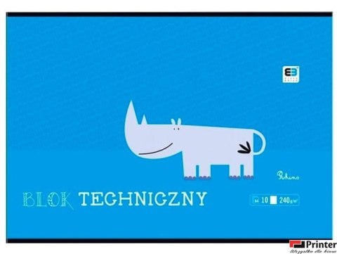 Blok techniczny A4 B&B KIDS 6906 INTERDRUK Blok techniczny A4 B&B KIDS 6906 INTERDRUK