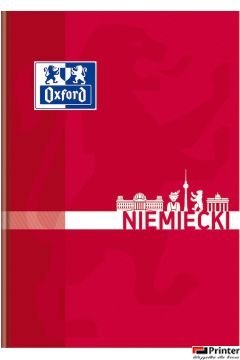 Brulion niemiecki A5 80k 90g kratka z marginesem 400150855 OXFORD