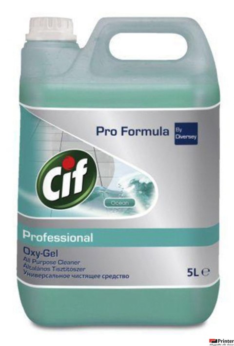CIF Płyn do mycia podłóg 5l Oxy+Gel Ocean PROFESSIONAL 7518641 CIF Płyn do mycia podłóg 5l Oxy+Gel Ocean PROFESSIONAL 7518641