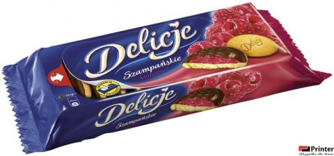 Ciastka DELICJE Szampańskie wiśnia 147g Ciastka DELICJE Szampańskie wiśnia 147g