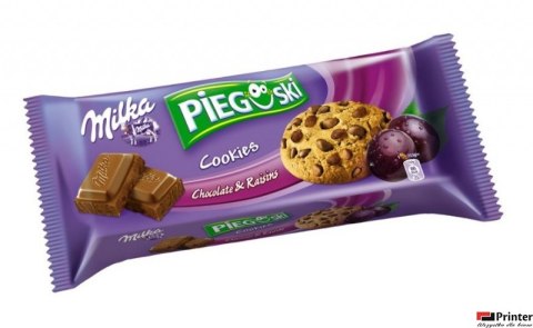 Ciastka MILKA Pieguski 135g Czekolada i rodzynki CHOCO COOKIE RAISINS Ciastka MILKA Pieguski 135g Czekolada i rodzynki CHOCO COOKIE RAISINS